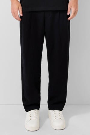relaxed pantalon zwart
