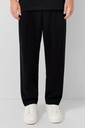 relaxed pantalon zwart