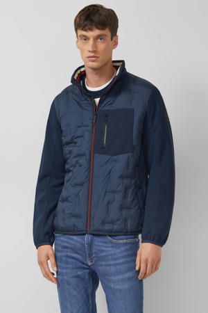 winterjas donkerblauw