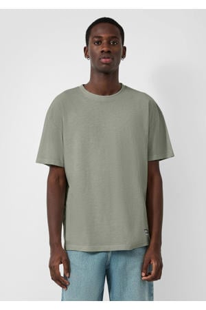 relaxed T-shirt groen