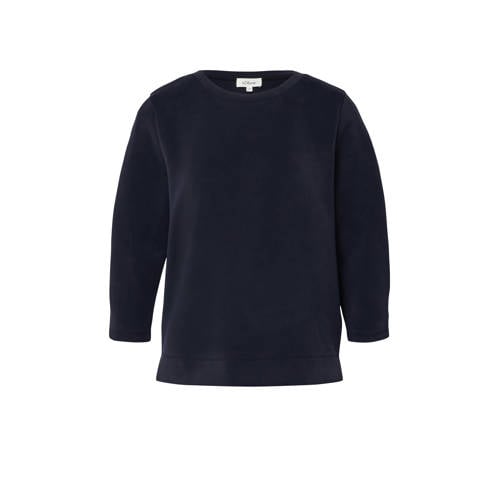 s.Oliver gebreide trui marineblauw afbeelding