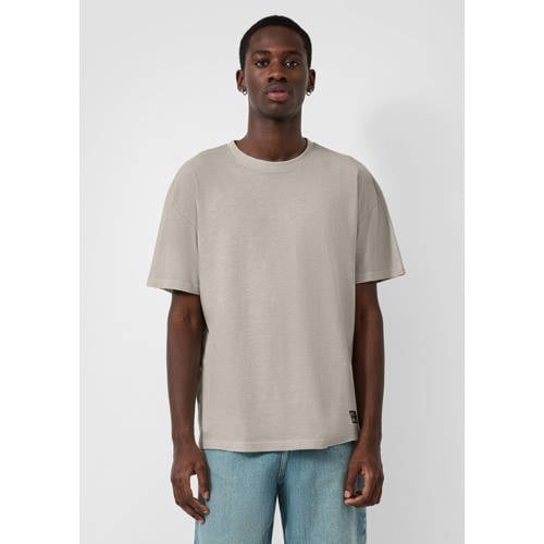 QS relaxed T-shirt beige afbeelding