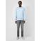 QS sweater lichtblauw