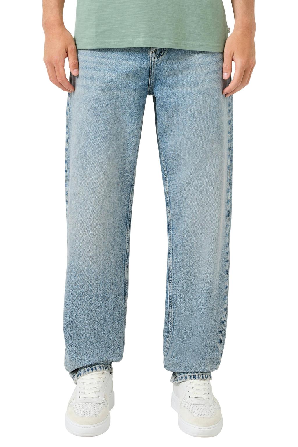 QS loose fit jeans lichtblauw