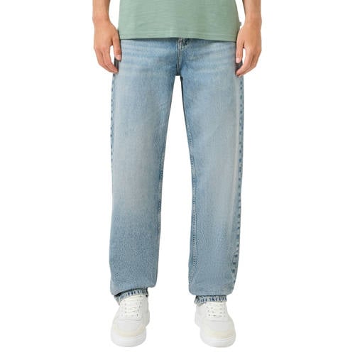 QS loose fit jeans lichtblauw afbeelding
