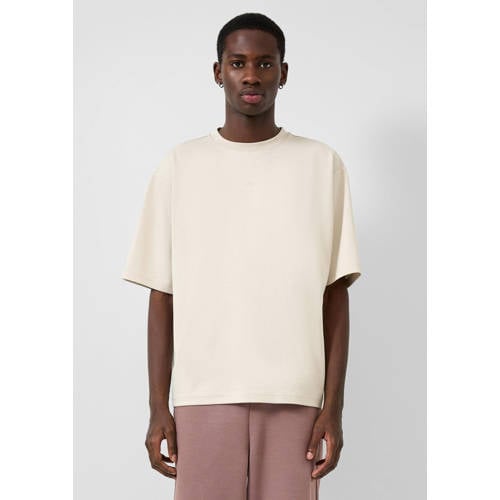 QS relaxed T-shirt beige afbeelding