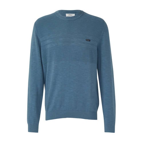 s.Oliver sweater blauw afbeelding
