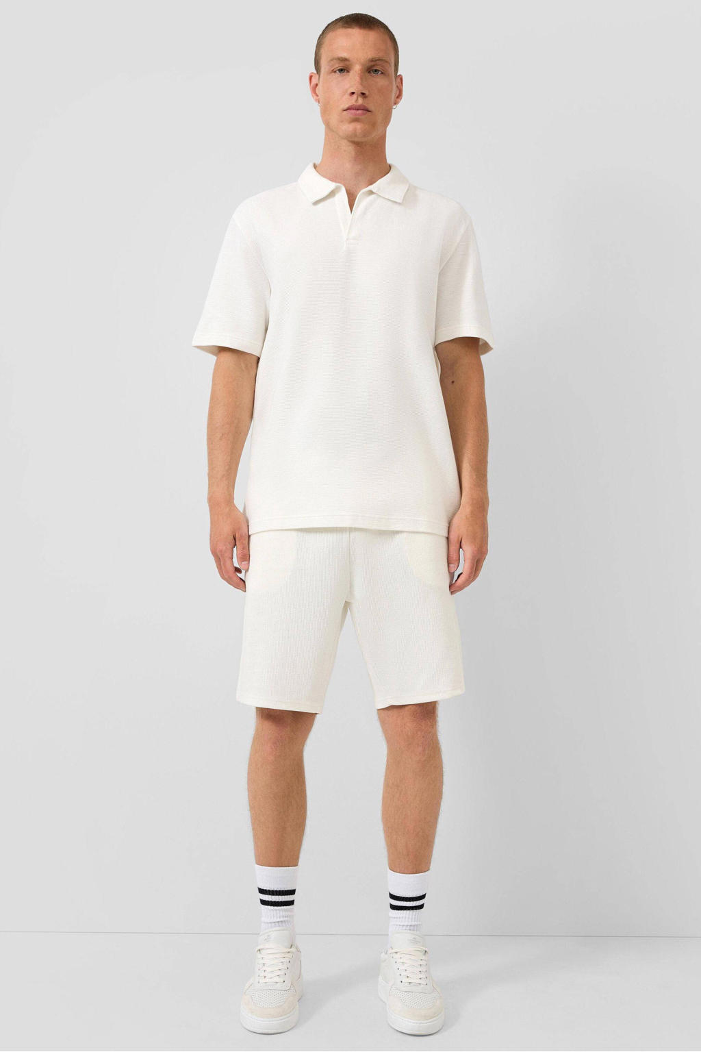 QS regular sweatshort wit