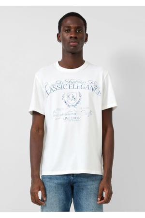 regular T-shirt ecru
