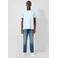 QS regular T-shirt lichtblauw