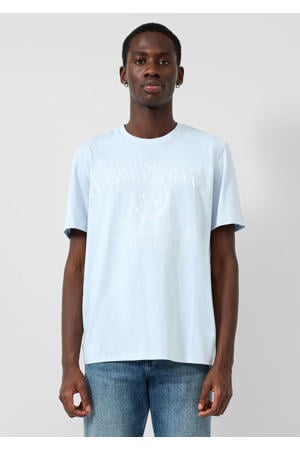 regular T-shirt lichtblauw