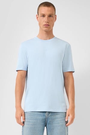 regular T-shirt lichtblauw