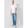 QS regular T-shirt wit - (set van 2)