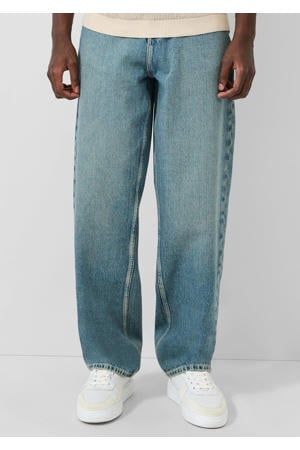 loose fit jeans blauw