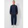 QS regular overhemd donkerblauw