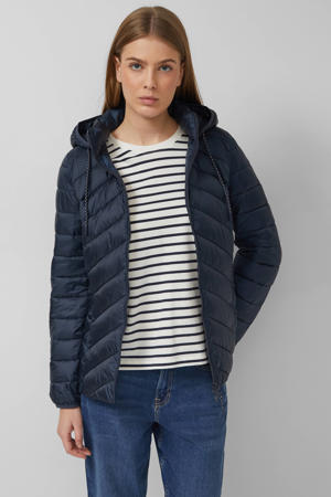 tussenjas quilted marineblauw