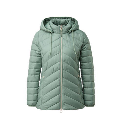s.Oliver tussenjas quilted lichtgroen afbeelding