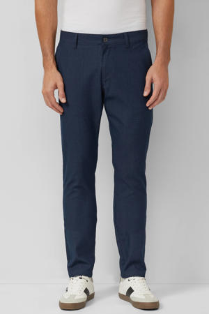 regular chino donkerblauw