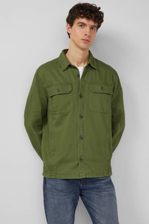 overshirt donkergroen