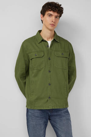 overshirt donkergroen
