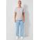 QS relaxed T-shirt beige