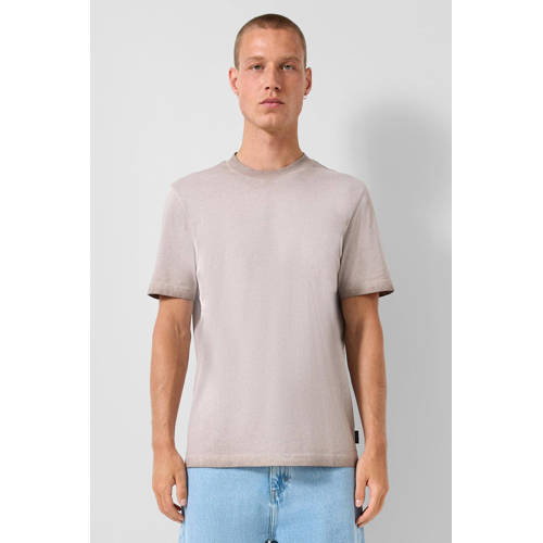 QS relaxed T-shirt beige afbeelding