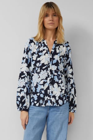 blouse blauw
