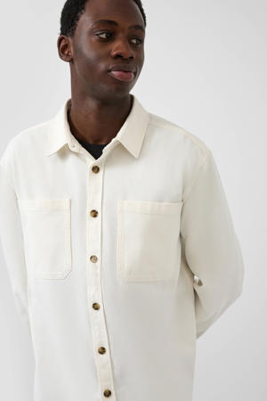 regular casual overhemd wit