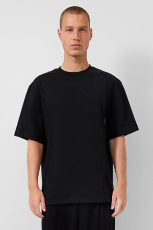 oversized T-shirt zwart