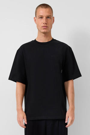 oversized T-shirt zwart