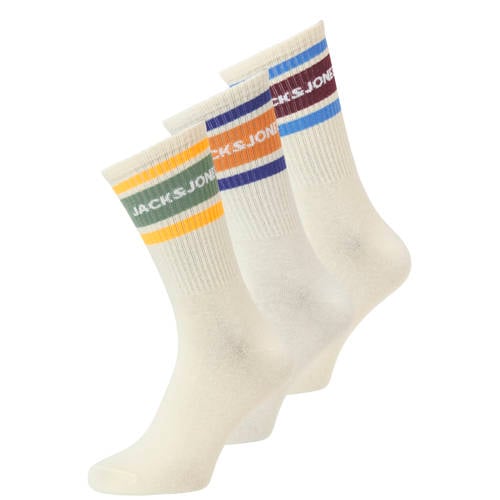 JACK & JONES sokken JACNICE - set van 3 ecru afbeelding