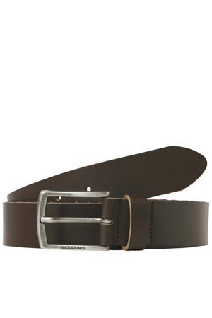 leren riem JACTORINO donkerbruin