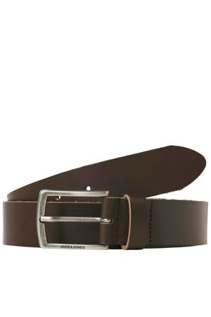 leren riem JACTORINO donkerbruin