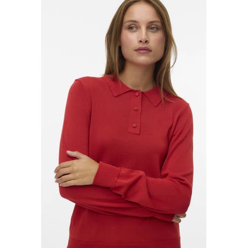 AWARE trui rood gebreid afbeelding