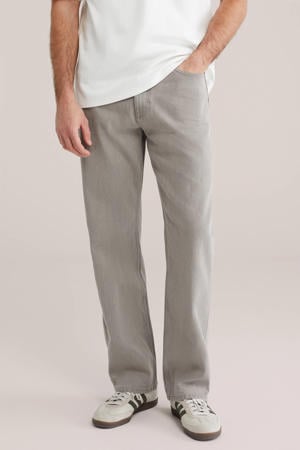 loose fit jeans grijs