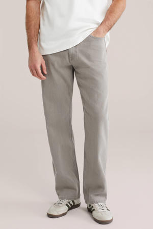 loose fit jeans grijs