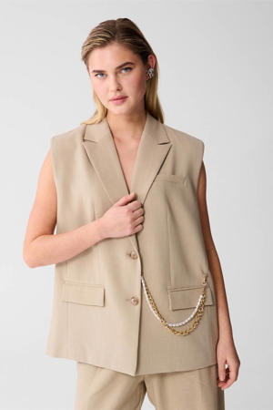 gilet beige