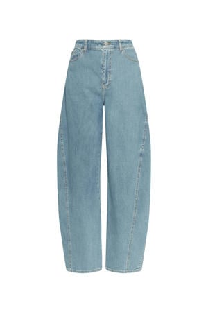 barrel jeans light blue denim