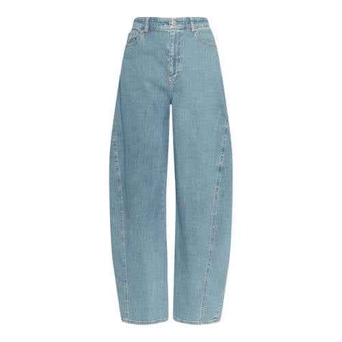 MSCH Copenhagen barrel jeans light blue denim afbeelding