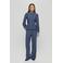 MSCH Copenhagen wide leg regular waist broek grijsblauw