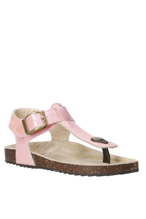 sandalen metallic roze