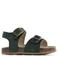 Shoesme leren sandalen - donkergroen