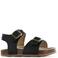 Shoesme leren sandalen - zwart