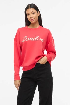 sweater koraalrood