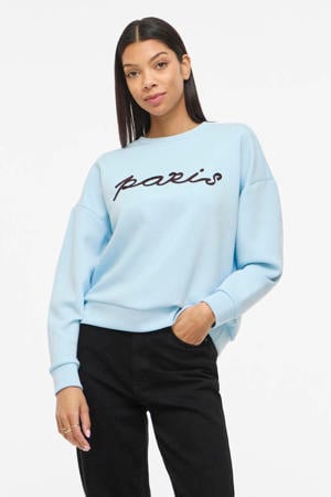 sweater lichtblauw
