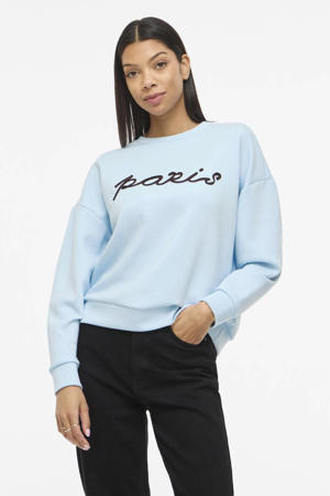 sweater lichtblauw