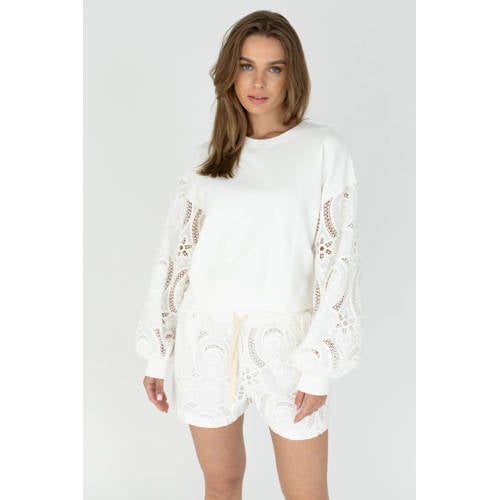 Moscow sweater wit afbeelding