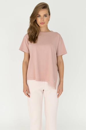 T-shirt zalm