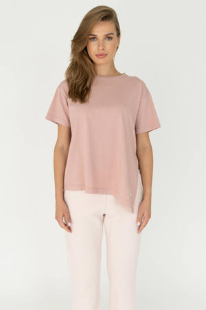 T-shirt zalm