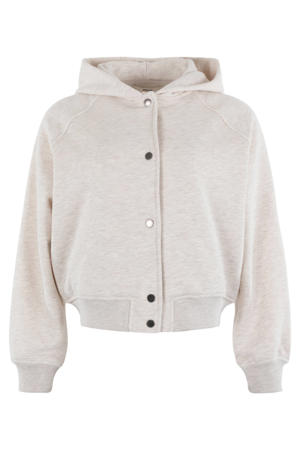 sweatvest beige